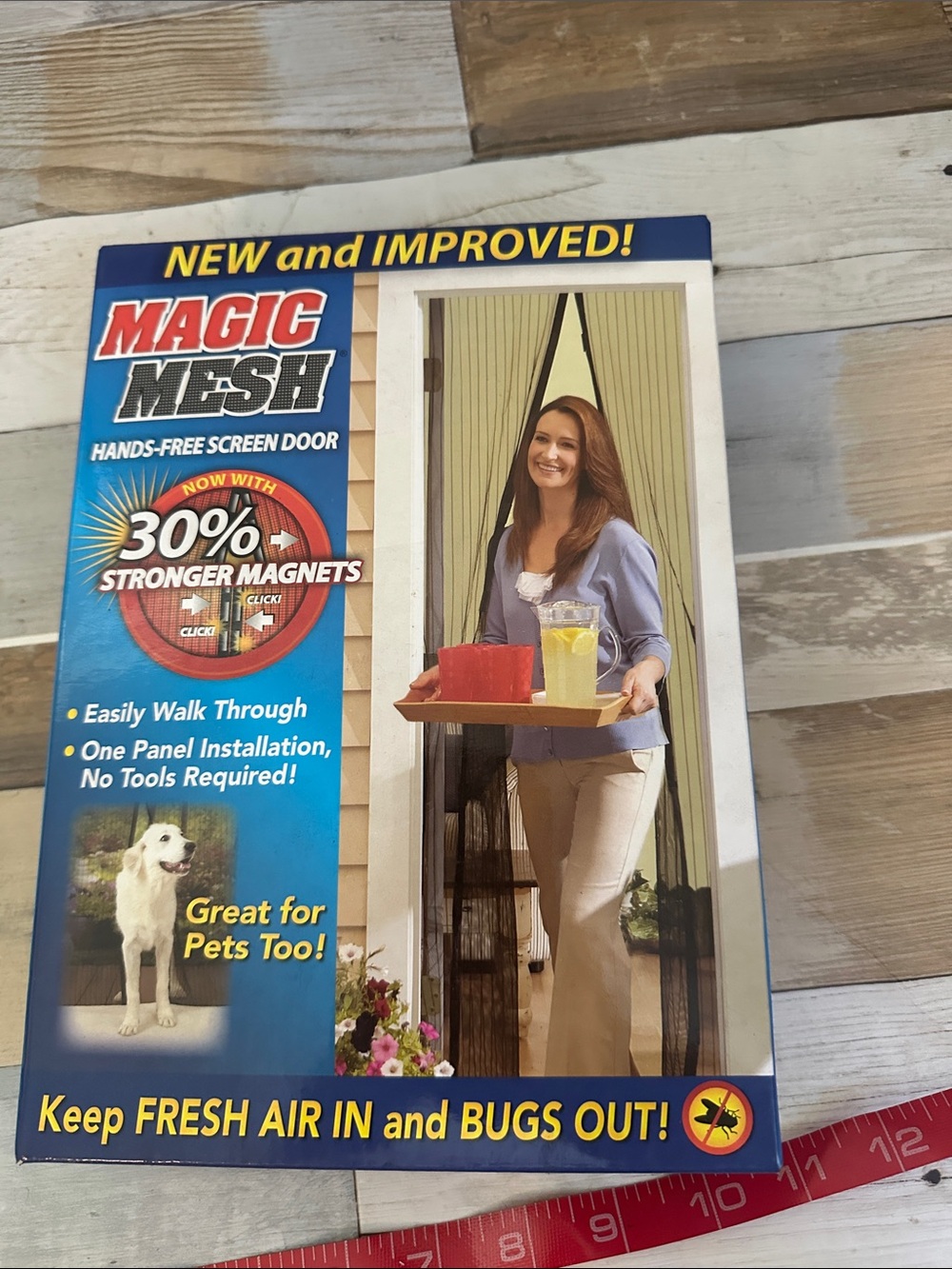 Hands-Free Screen Door - Green